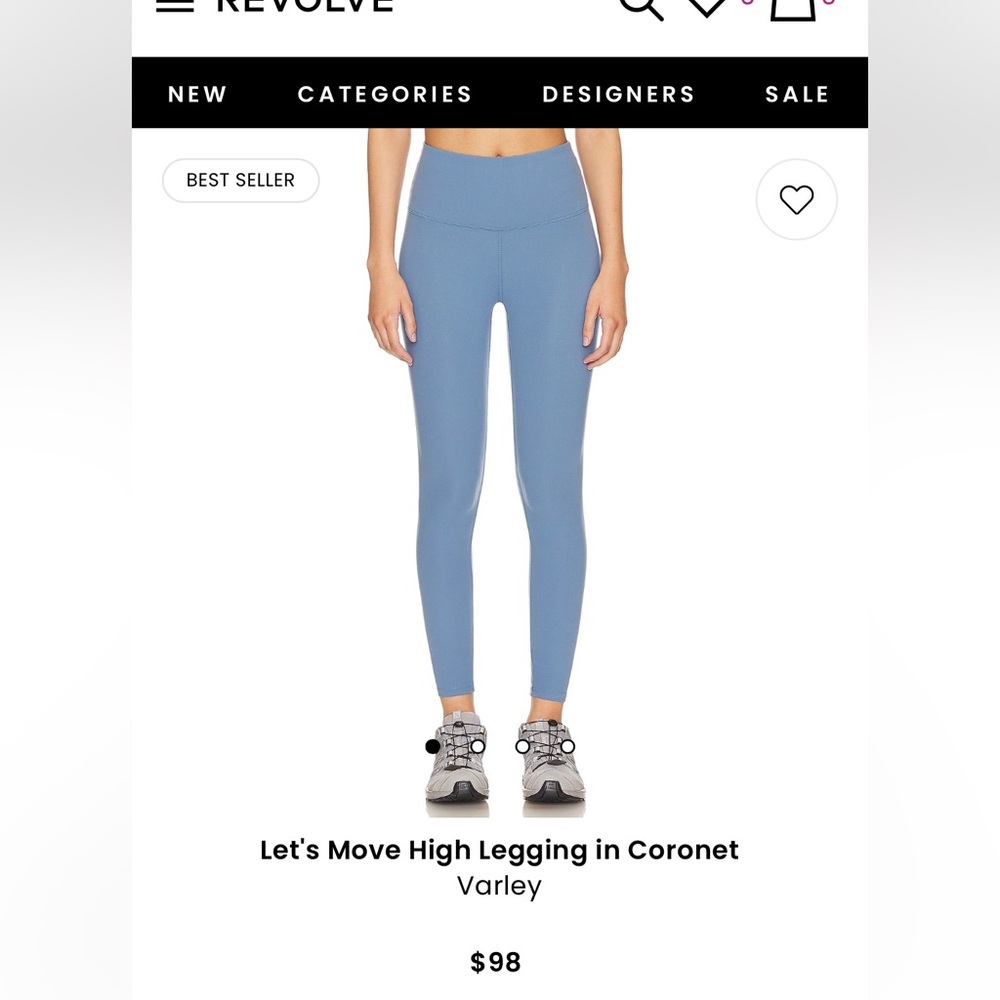 🆕 nwt Varley let’s move super high 25 leggings